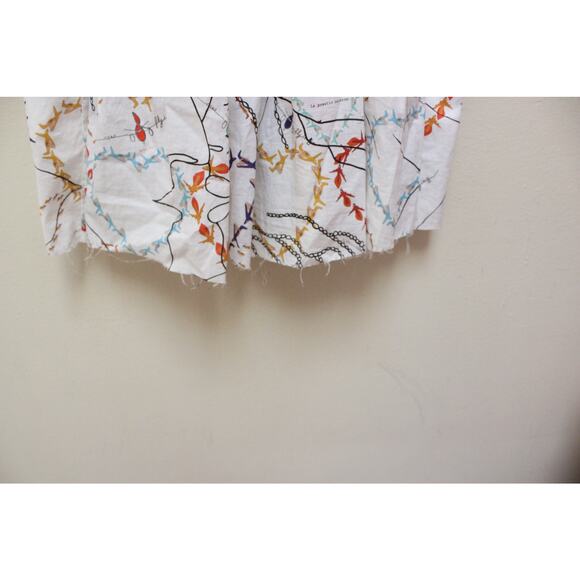 La Prestic Ouiston White Heart Airplane Bird Halter Mini Dress Size 1/Small - Picture 4 of 6